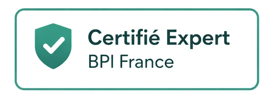 Badge Certifié Expert BPI France