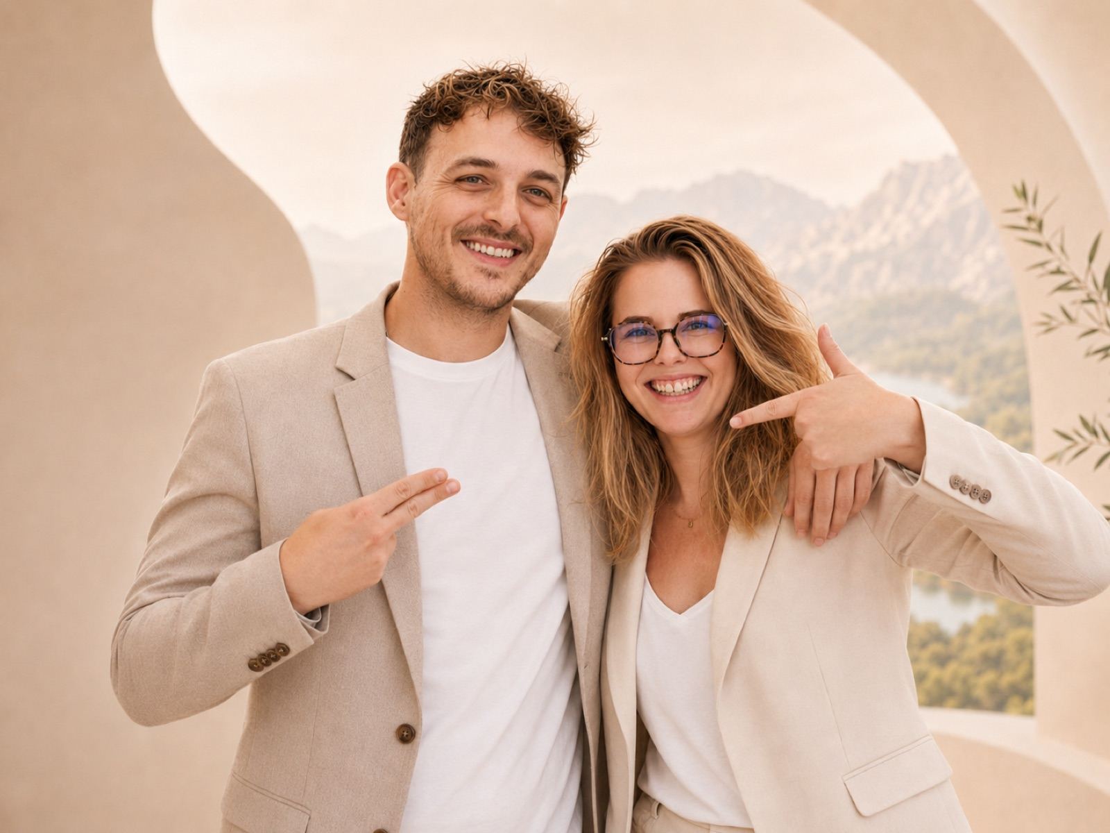 Pierre Beunardeau et Mélodie Logeais, cofondateurs d'Origin Education