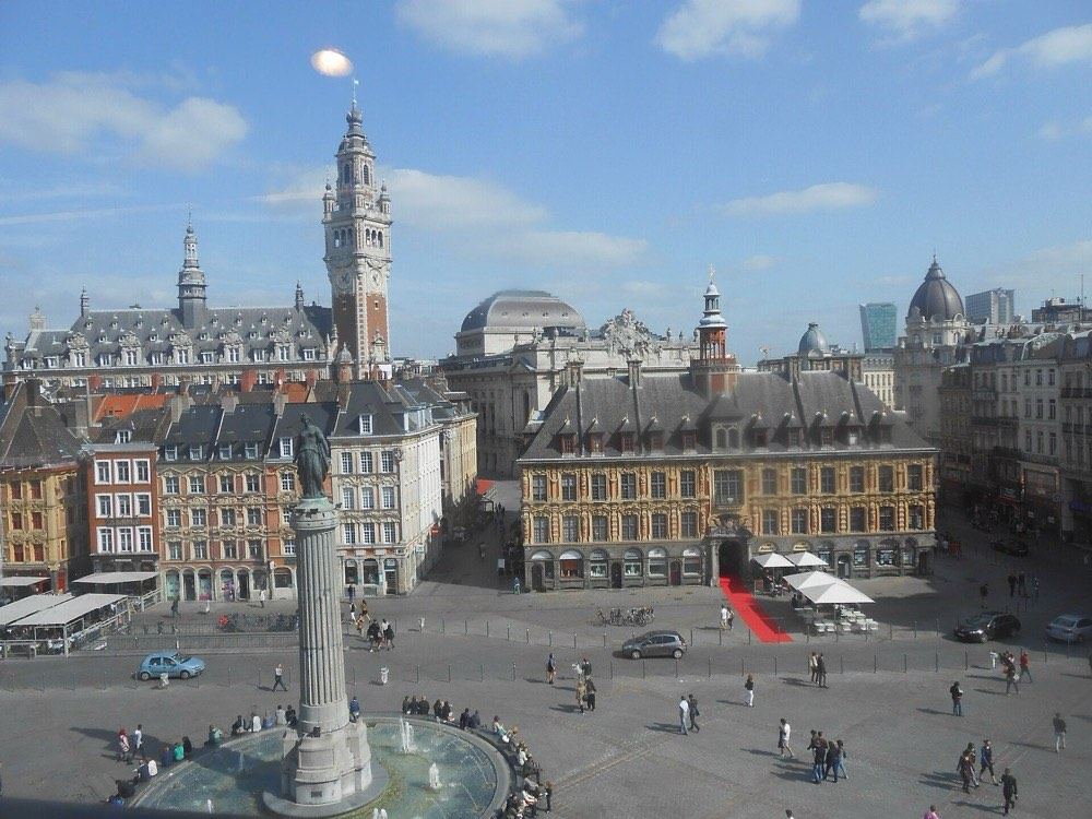 La Vieille Bourse, au centre de la Grand-Place