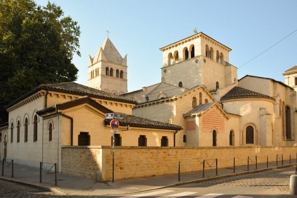 La basilique Saint-Martin d'Ainay, sur la Presqu'île
