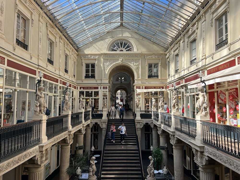 Le passage Pommeraye, au centre du quartier d'affaires nantais