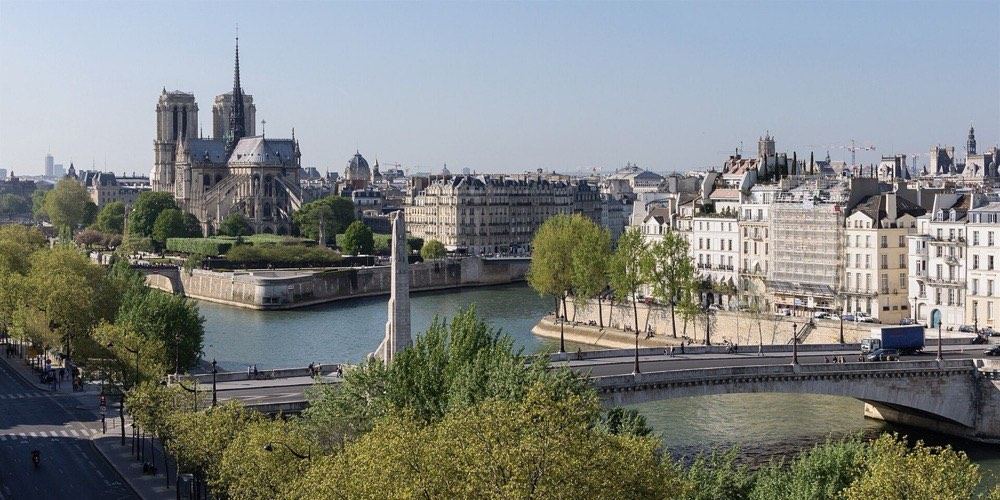 L'île de la Cité et l'île Saint-Louis, au coeur du quartier d'affaires historique